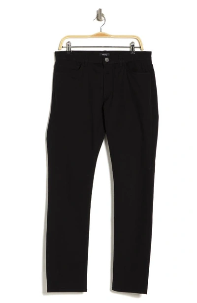 Theory Haydin Straight Leg Pants In Black