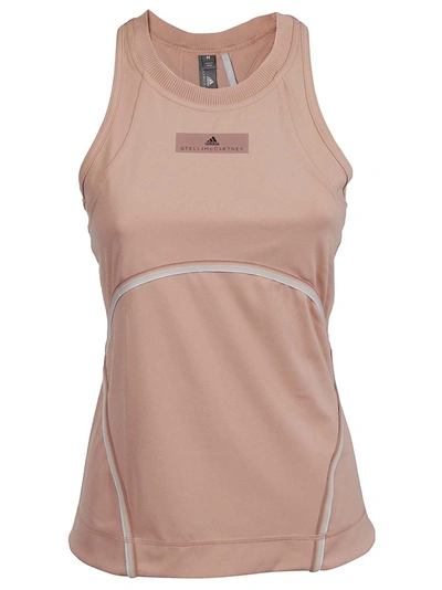 Adidas By Stella Mccartney Comfort Tank Top In Beige