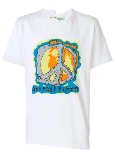Off-white Peace Print T-shirt