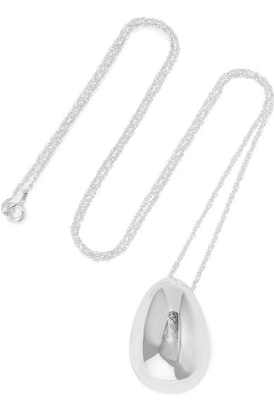 Sophie Buhai Egg Silver Necklace