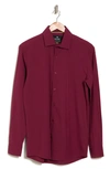 Tom Baine Performance Solid Sport Coat In Burgundy