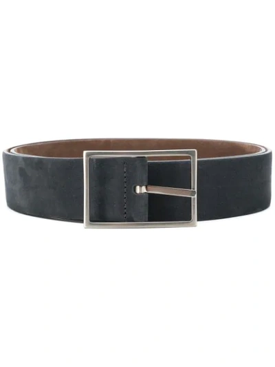 Simonnot Godard Square Buckle Belt - Blue