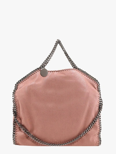 Stella Mccartney 3 Chain Falabella Shaggy Deer In Pink