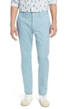 Bonobos Tailored Fit Washed Stretch Cotton Chinos In Yucca Blue