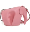 Loewe 'mini Elephant' Crossbody Bag - Pink In Candy