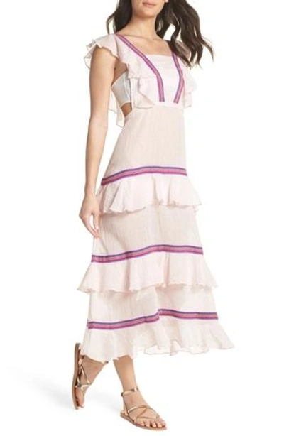 Pitusa Eve Cover-up Dress In Pale Pink