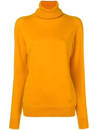 Givenchy Cashmere Turtleneck Sweater In Yellow