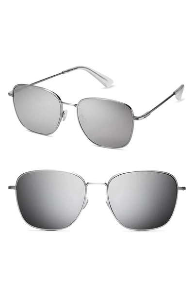 Mvmt Outlaw 57mm Sunglasses In Silver Mirror
