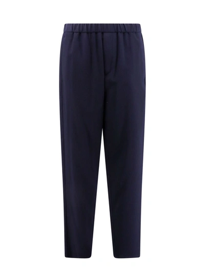 Giorgio Armani Trouser In Blue