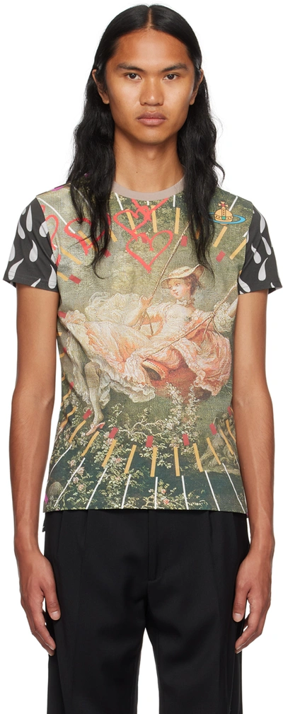 Vivienne Westwood Oversized T-shirt In Multicolor