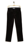 Wit & Wisdom 'ab'solution Velvet Straight Leg Jeans In Bk-black