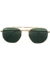 Ray Ban Ray-ban Aviator Gradient Sunglasses - Metallic