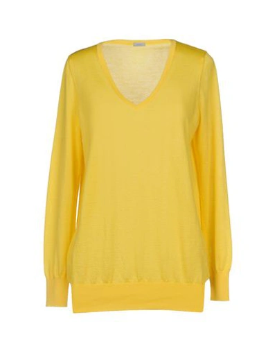 Malo Sweaters In Yellow