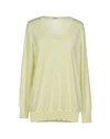 Malo Cashmere Blend In Light Yellow