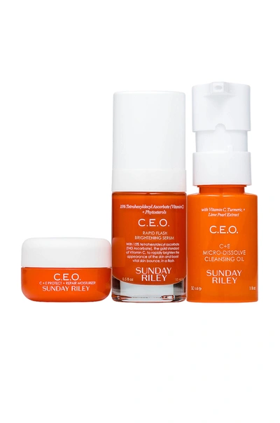 Sunday Riley C.e.o. Vitamin C Kit 维生素c套装 In N,a