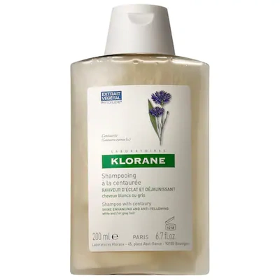 Klorane Anti-yellowing Shampoo With Centaury 6.7 oz/ 200 ml