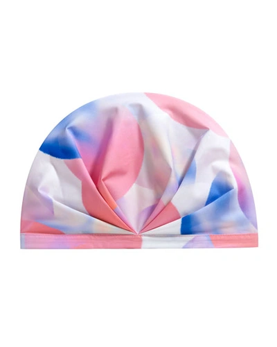 Shhhowercap Nanotech Fabric Turban Shower Cap In The Opal