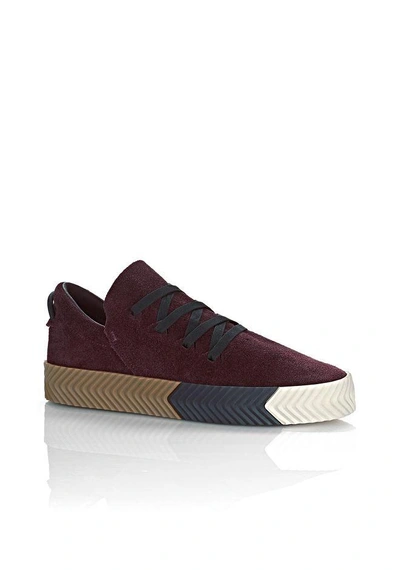 Alexander Wang Adidas Originals By Aw Skate Shoes In Maroon