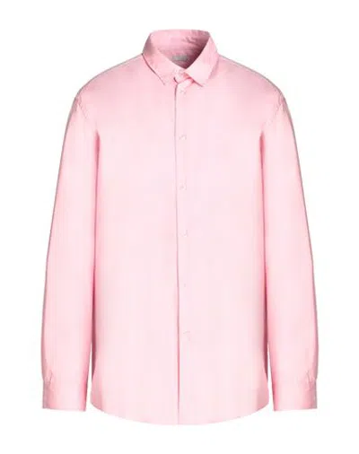 8 By Yoox Cotton Oversize Shirt Man Shirt Pink Size Xxl Cotton
