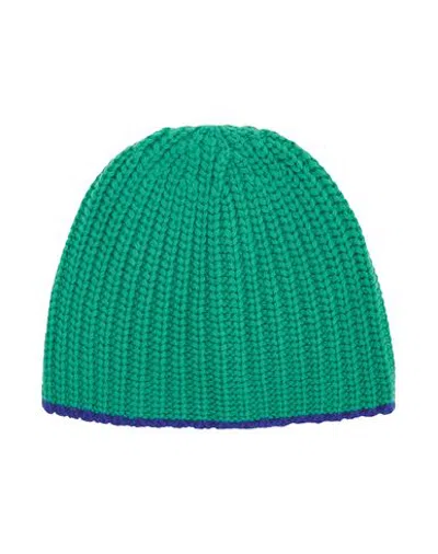 8 By Yoox Recycled Wool Bucket Hat Hat Emerald Green Size Onesize Recycled Wool