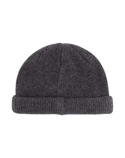 8 By Yoox Recycled Wool Knit Docker Hat Man Hat Steel Grey Size Onesize Recycled Wool