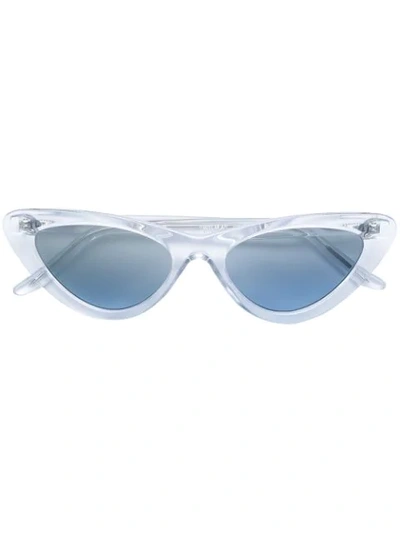 Snob Wilma Cat Eye Sunglasses - White