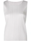 Issey Miyake Pleated Tank Top