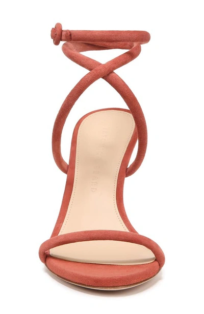 Veronica Beard Marceline Ankle Strap Sandal In Redwood