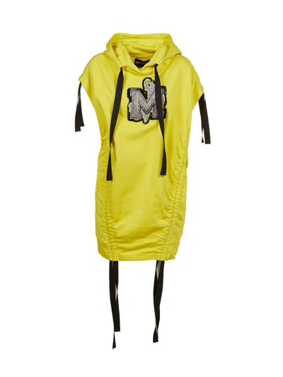 Marcobologna Marco Bologna Rutched Hoodie In Giallo
