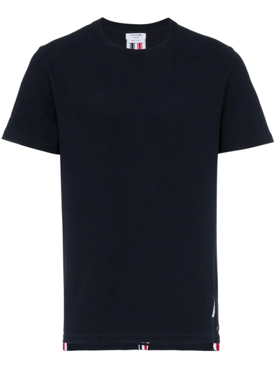 Thom Browne Signature Stripe Cotton T-shirt
