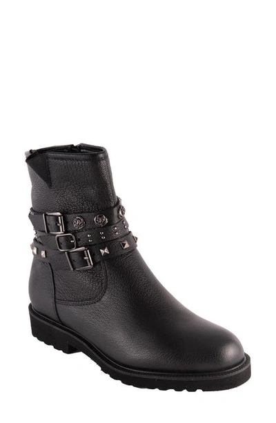 David Tate Blade Buckle Boot In Black