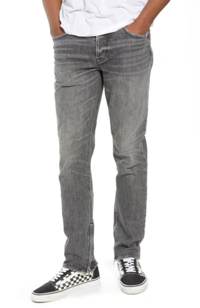 Hudson Men's Vaughn Distressed Skinny Ankle-zip Jeans, Kingpin