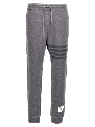 Thom Browne 4 Bar Pants Gray