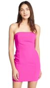 Amanda Uprichard Mandy Dress In Hot Pink