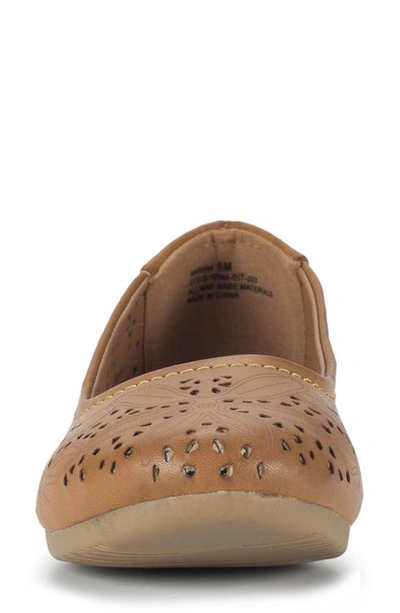 Baretraps Mariah Flat In Caramel