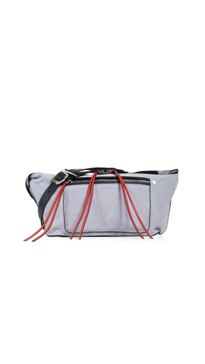 Rag & Bone Large Elliott Fanny Pack In Lilac Suede