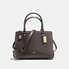 Coach Brooklyn Carryall 28 In Chestnut/stone/light Gold