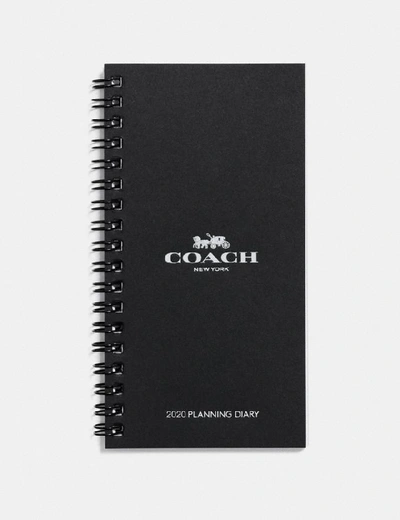 Coach 4x7 Spiral Diary Book Refill In White