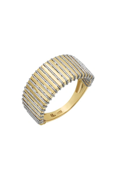 Bony Levy 14k Gold Wide Fashion Ring In 14k White Yellow Gold