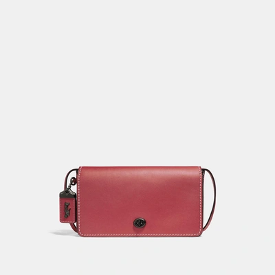 Coach Dinky In Ruby/black Copper