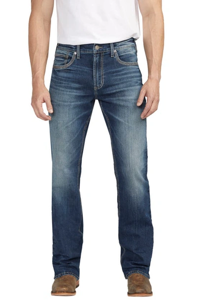 Silver Jeans Co. Jace Slim Fit Bootcut Jeans In Indigo