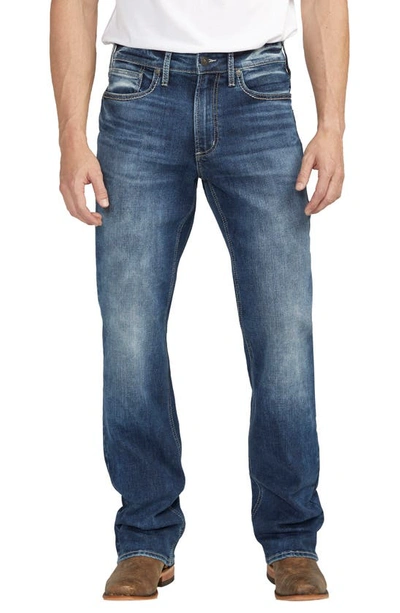 Silver Jeans Co. Gordie Relaxed Fit Straight Leg Jeans In Indigo