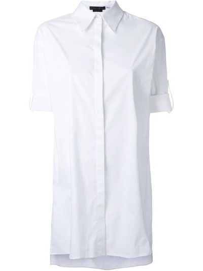 Alice And Olivia 'camron' Shirt In White