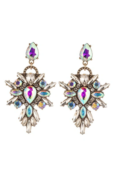 Eye Candy Los Angeles Lexy Statement Drop Earrings In Gold