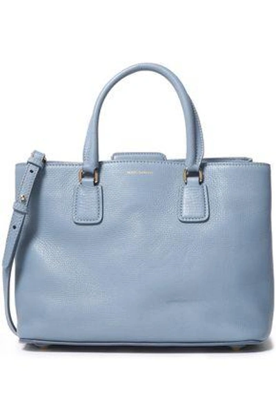 Dolce & Gabbana Woman Textured-leather Shoulder Bag Sky Blue