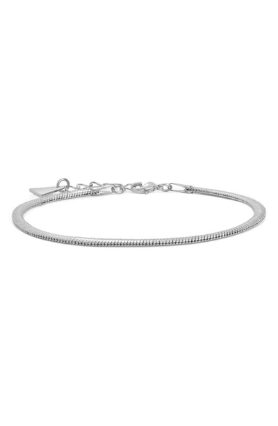 Sterling Forever Cami Chain Bracelet In Silver