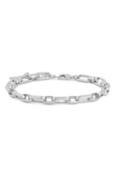 Sterling Forever Isla Chain Bracelet In Silver