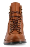 Taft Leather Lug Sole Boot In Honey