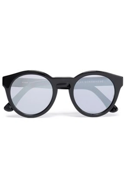 Sunday Somewhere Cat-eye Acetate Sunglasses In Black