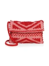 Antonello Tedde Suni Rombi Crossbody Bag In Red